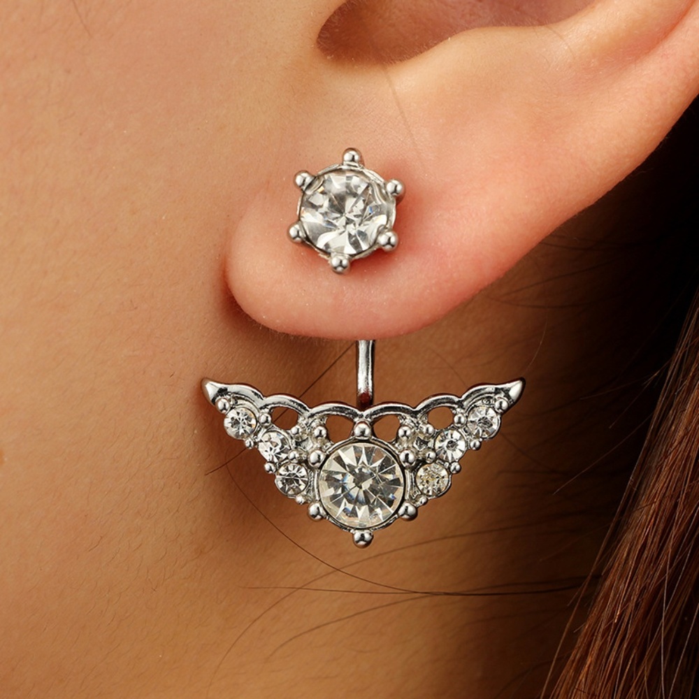 925 Silver-Plated Vintage Bohemian Earrings